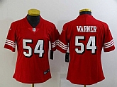Women Chiefs 54 Fred Warner Red Color Rush Vapor Untouchable Limited Jersey,baseball caps,new era cap wholesale,wholesale hats